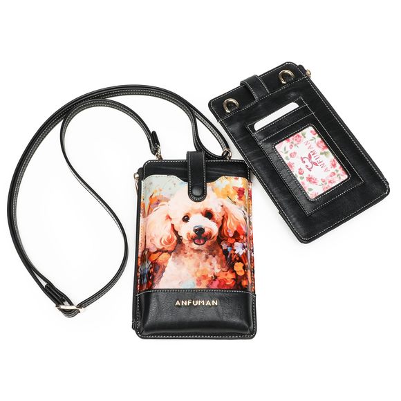 Leather Small Crossbody Bags Desner Cell Phone Bag Wallet Purses C :3 - Picture 1 of 5